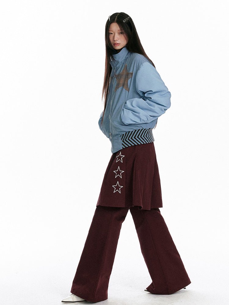 Double Star Zipper Jacket - paper.bruise