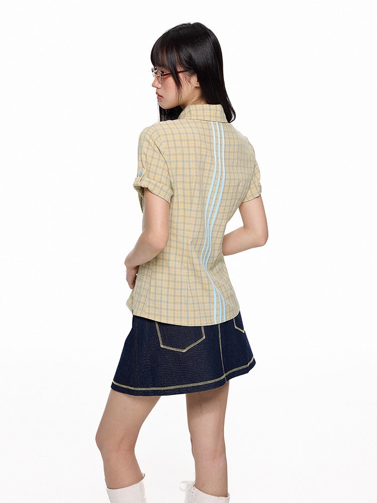 Pixel Prep Baby Blouse - paper.bruise