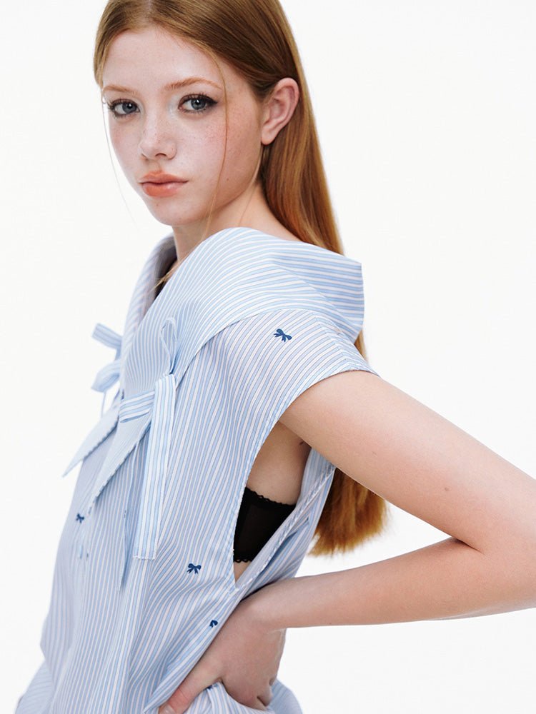 Shoulder Pop Button - Up - paper.bruise